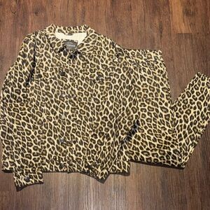 Victorious Leopard print jacket and Pants